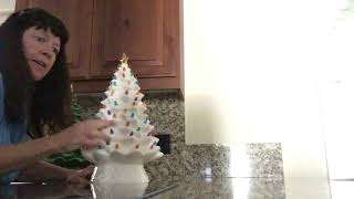 Mr. Christmas 17” oversized illuminated plugin nostalgic trees