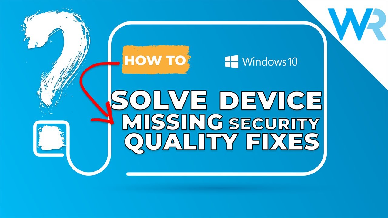 2023 Fix Your device is missing important security and quality fixes - YouTube