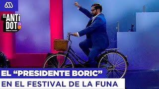 La hilarante imitación al presidente Gabriel Boric en El Antídoto de Mega