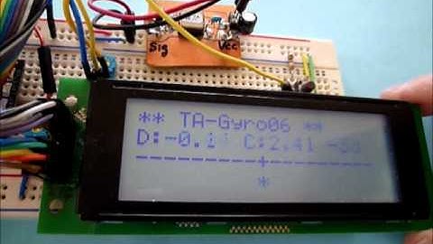 2bk1210 mbed入門 多摩川精機ジャイロTAG201動作実験