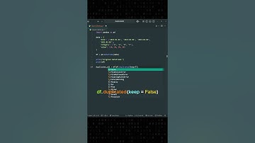 🎥 Find Duplicate Rows in a DataFrame Like a Pro! 🐍💡