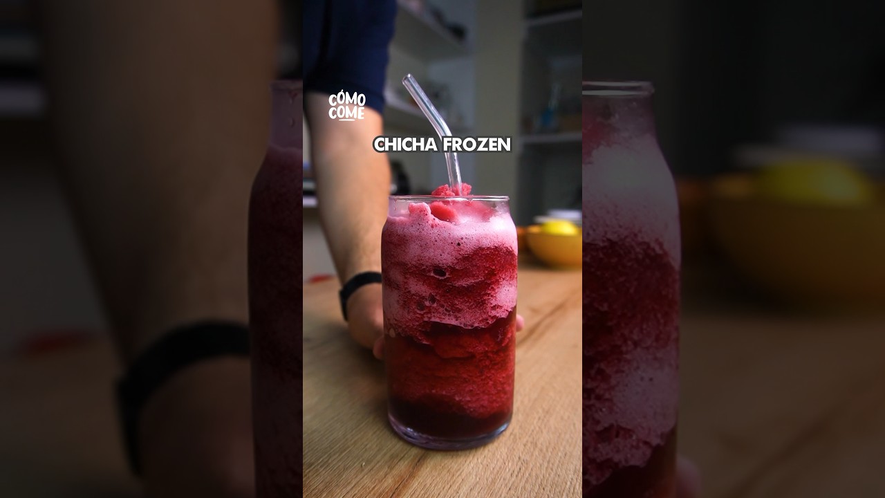 Chicha Morada Frozen perfecta para el Verano 