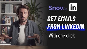 How To Get Emails From Linkedin Profiles (with one click)