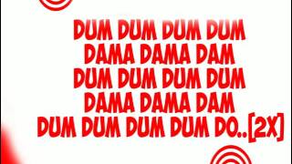 Dama dama dam official lyric video Resimi