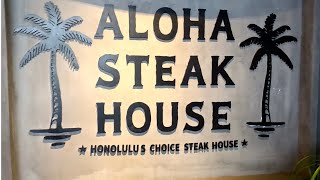 Aloha Steakhouse Experience in Honolulu #aloha #honolulu #steakhouse