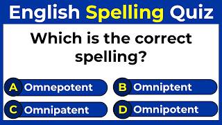 English Spelling Quiz: Can You Score 15/15?