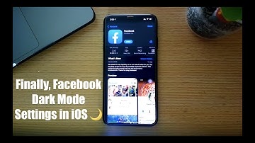 Finally, Facebook Dark Mode Settings in iOS 🌙