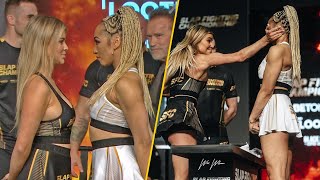 Reality Tv Stars Fight! Julia Vs Adriana | Slap Fighting Championship