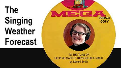 Robyn Bentley's singing weather forecast to the tu...