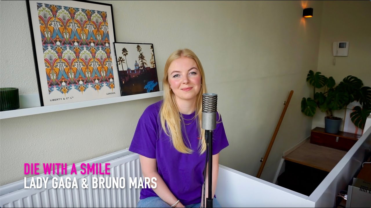 Lady Gaga & Bruno Mars - Die With A Smile (Cover by Merel van der Veer)