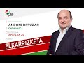 Andoni ortuzarri elkarrizketa ondavascan