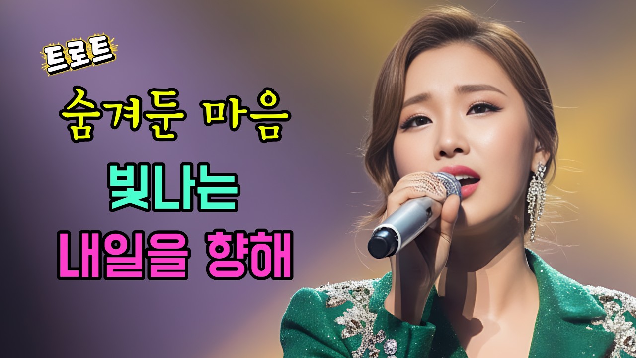 넘어져도 괜찮아! 💪 희망을 노래하는 트로트 '숨겨둔 마음' 🎶