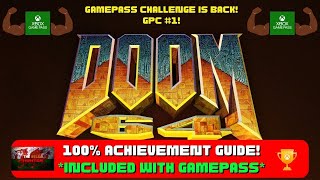 Doom 64 - 100% Achievement Guide! *Included In Gamepass* (GP Challenge #1)