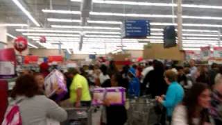 Wal Mart Midnight Madness Black Friday 09 McDonough Ga