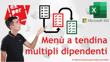 EXCEL 365 – TRUCCHI: 📃➡📃 ➡📃 Menù a tendina multipli dipendenti - tutorial passo a passo