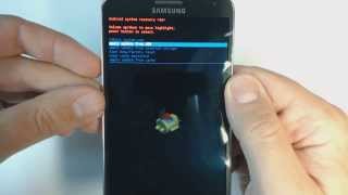 Samsung Galaxy Note 3 N9005 hard reset screenshot 5