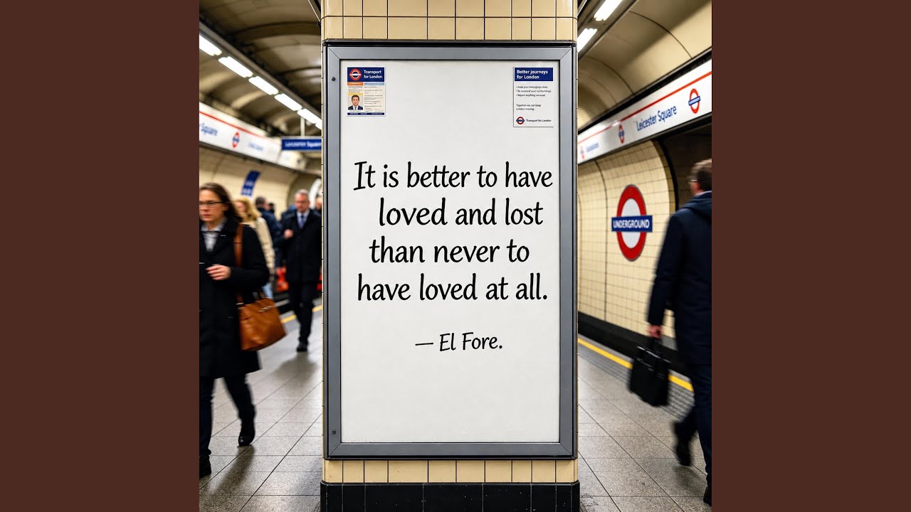 Its Better To Have Loved And Lost Than Never To Have Loved At All