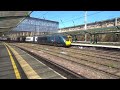 The Class 390 'Pendolino' Avanti West Coast No.390010 'Cumbrian Spirit' was arrives at Carlisle.
