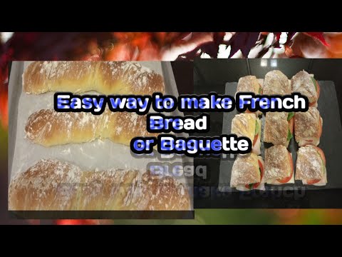 Video: How To Make A Creamy Baguette