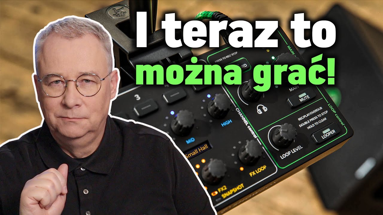 Kompletny PA o wadze 10 kg 🚀 Test Mackie ShowBox (PA, mikser, looper, FX, USB, BT, akumulator)