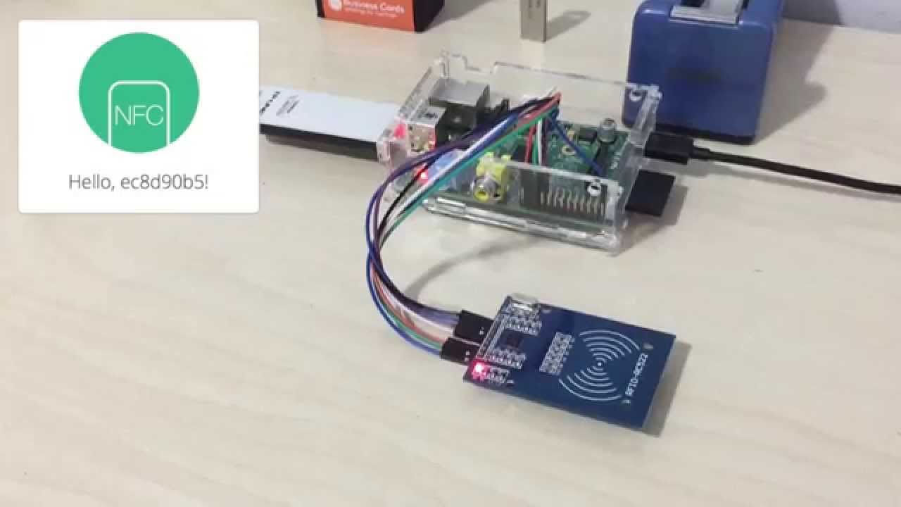 Tutorial - Using a Raspberry Pi with an RFID Reader RC522 