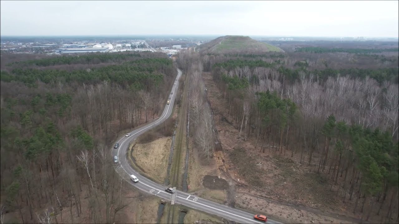 Las Bemowski - trasa gazociągu Rembelszczyzna - Mory.