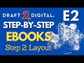 Creating your Ebook - Ebook Publishing Step 2: Layout