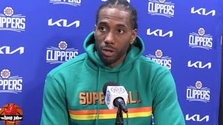Kawhi Leonard Reacts To The Clippers 116-112 Loss To The Lakers. HoopJab NBA