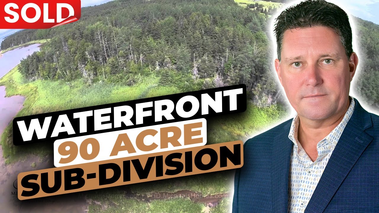 (SOLD) PEI Waterfront for sale 90 acre oceanfront subdivision with 19