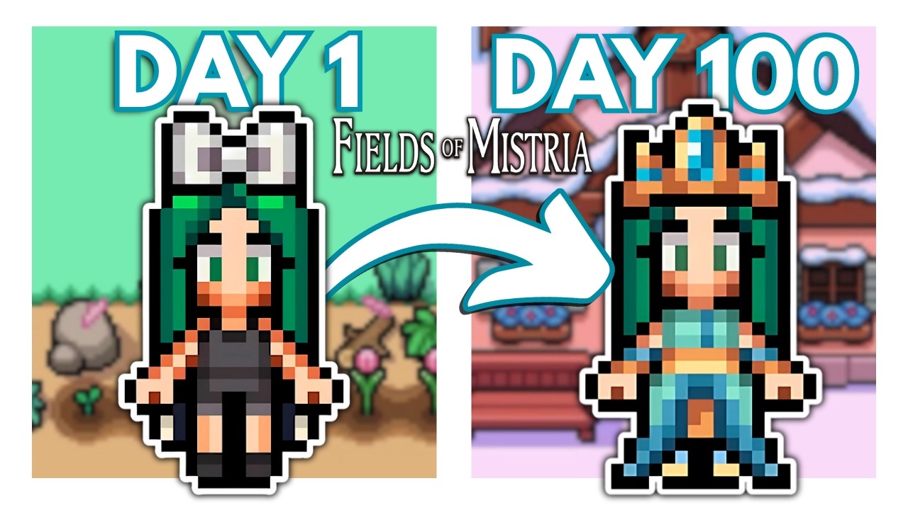 I Played 100 Days of Fields of Mistria…