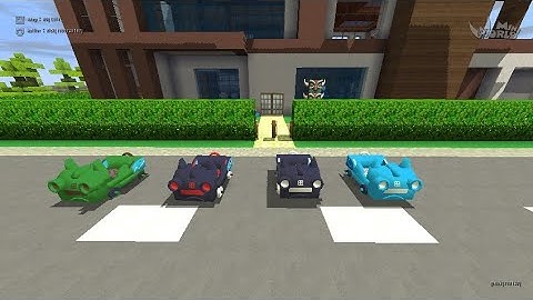 Mini World Block art - Vehicle Mod