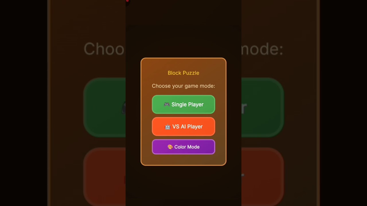 🕹️ Build Your Own AI Game Blocks – No Code Needed! 
