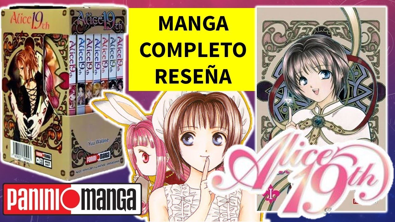 Alice 19th MANGA RESEÑA colección completa Panini Yuu Watase Arisu