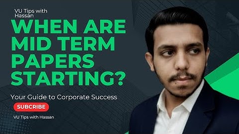 Virtual University Mid Term& Final Exam Guide (Fall 2025)| Pattern& Preparation |VU Tips with Hassan