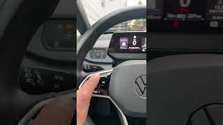 ID3 Tipp Tempomat beim ID3 mit Wischen einstellen #ID.3 #volkswagen #volkswagenid3