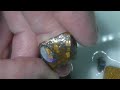 Al63 australian rough opal 300ct gamble  potential koroit boulder matrix fires al63