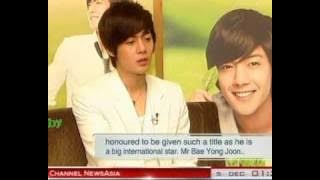 2010.12.04 Kim Hyun Joong - Interview on CNA
