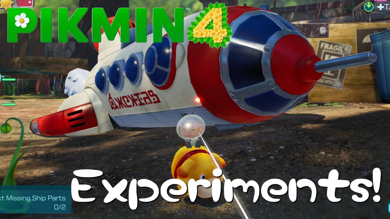 Olimar's Shipwreck Tale Experiments! | Pikmin 4 Mod