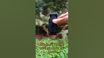 I ALWAYS have this phone mini tripod in my pocket 📱