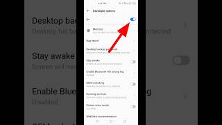 How to enable developer options in tecno camon 16 pro #developeroptions #developer #techno #shorts screenshot 4