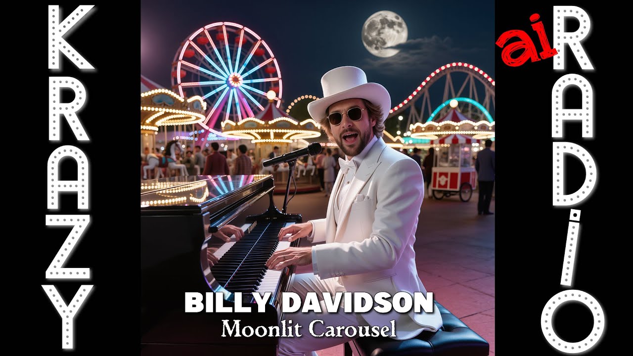 Moonlit Carousel by Billy Davidson (Official AI-Generated 1970's Classic Rock)
