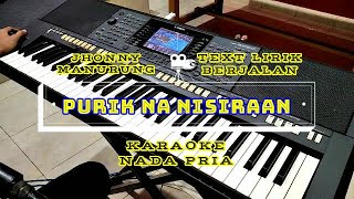 PURIK NA SINIRAAN - JHONNY MANURUNG || KARAOKE PRIA
