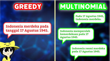 NLP - Bagaimana AI Bisa Generate Kalimat Yang Bervariasi (Greedy vs Multinomial Sampling)