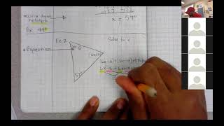 IM-1 2/3 Wednesday Period 5 Zoom Notes: Triangles and Transformations