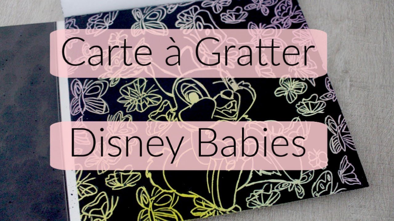 Démonstration Carte à Gratter Disney 