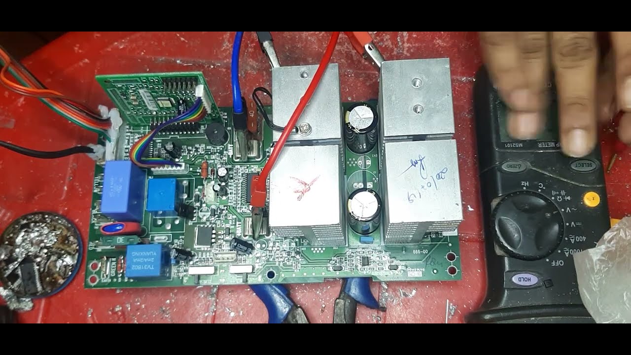 Luminous eco volt driver IC problem. || Luminous inverter MOSFET drive problem.