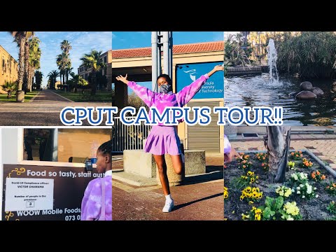 CPUT CAMPUS TOUR | South African YouTuber | Ikhona Sunflower