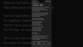 Karaoke Sunda Desa Jadi Kota By Kustian Karaoke Original