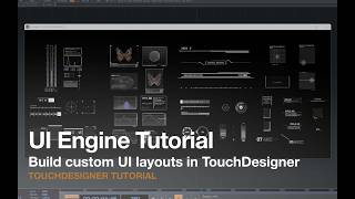 UI Engine Tutorial | Build Custom UI Layouts in TouchDesigner