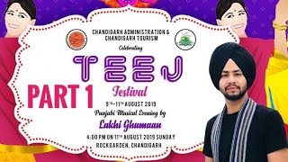 LAKHI GHUMAAN LIVE PART 1 | TeeJ Festival | Rock Garden Chandigarh